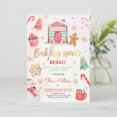 Invitation Baking Spirit Fête de Noël Bright Bake (Debout devant)