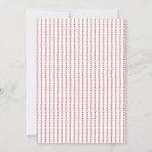 Invitation Baking Spirits Bright Christmas Cookie Décoration (Dos)