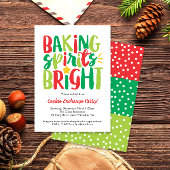 Invitation Baking Spiritueux Bright Cooke Swap