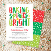 Invitation Baking Spiritueux Bright Cooke Swap