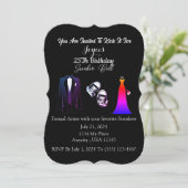 Invitation Bal basket (Debout devant)