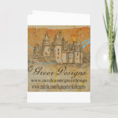 Invitation Bal Costume Art Design Vintage (Dos)