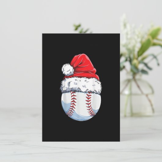 Invitation Bal de baseball de Noël Noël Noël Noël Noël Noël N (Debout devant)