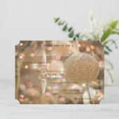 Invitation Bal de Noël élégant, Fête de Noël d'entreprise (Debout devant)