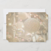 Invitation Bal de Noël élégant, Fête de Noël d'entreprise (Dos)