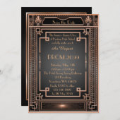 Invitation Bal d'étudiants Supérieur-Junior, empereur (Devant / Derrière)