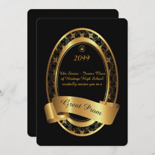 Invitation Bal d'étudiants Supérieur-Junior, grand bal