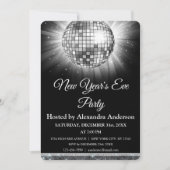 Invitation Bal Disco 2024 du Nouvel An de la fête de la Révei (Devant)