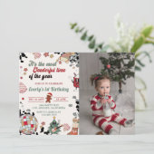 Invitation Bal Disco de Noël Onederday Photo (Debout devant)