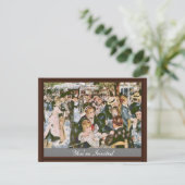 Invitation Bal Du Moulin De La Galette Par Pierre-Auguste (Debout devant)