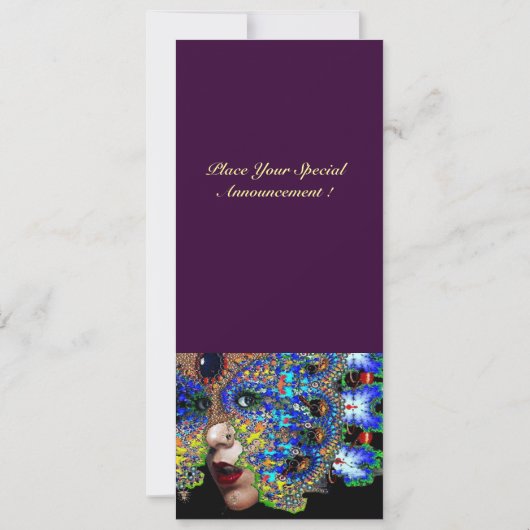 Invitation Bal Mascarade Halloween EPHÉMIRAL (Dos)