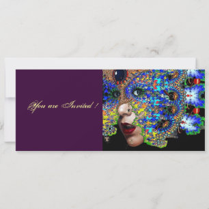 Invitation Bal Mascarade Halloween EPHÉMIRAL