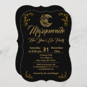 Invitation Bal Masqué (Devant / Derrière)