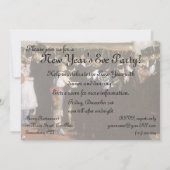 Invitation Bal masqué à l'Opéra par Édouard Manet (Dos)