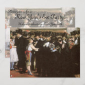 Invitation Bal masqué à l'Opéra par Édouard Manet (Devant / Derrière)