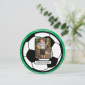 Invitation Bal photo de soccer à la fête d'anniversaire de Pi (Debout devant)