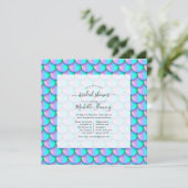 Invitation Balances de sirène Douche virtuelle (Debout devant)