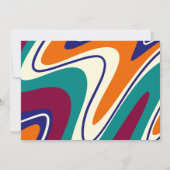 Invitation Balances rétro - Style les années 70 classique (Devant)