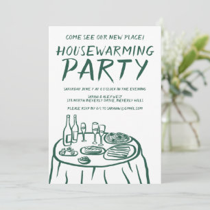 Invitation Balcon Whimsical Appartement Cuisine Maison Person