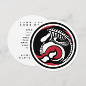 Invitation baleine (Devant / Derrière)