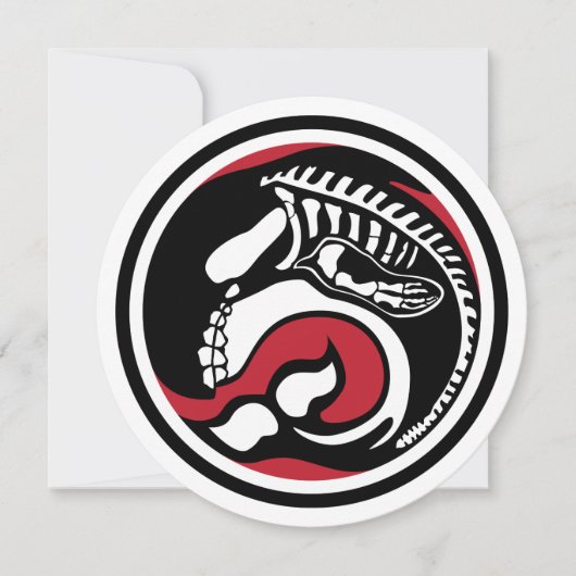 Invitation baleine (Devant)