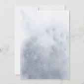 Invitation Baleine marine sous le Baby shower marin (Dos)