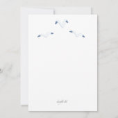 Invitation Baleine Pirate fête d'anniversaire (Dos)