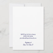 Invitation Baleine verte à chaux de bébé; Baby shower océaniq (Dos)