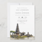Invitation Bali Destination Photo Wedding (Devant)