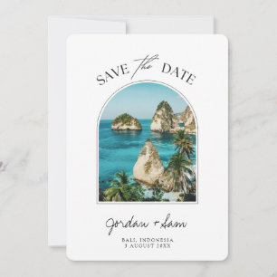 Invitation Bali Mariage Indonésie Bali Photo Save the Date