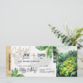 Invitation Bali Retraite Surprise Anniversaire Pass (Debout devant)