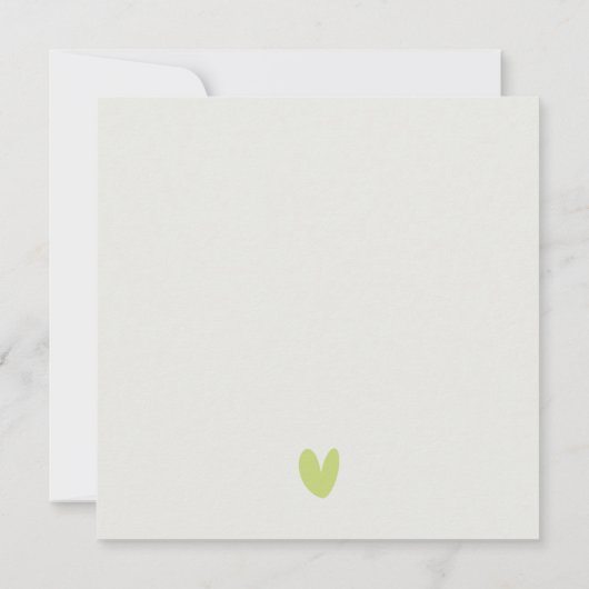 Invitation Balise de préférence numérique Mariage Rainbow Col (Dos)