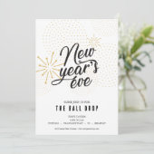 Invitation Ball Drop New Year's Eve Party (Debout devant)