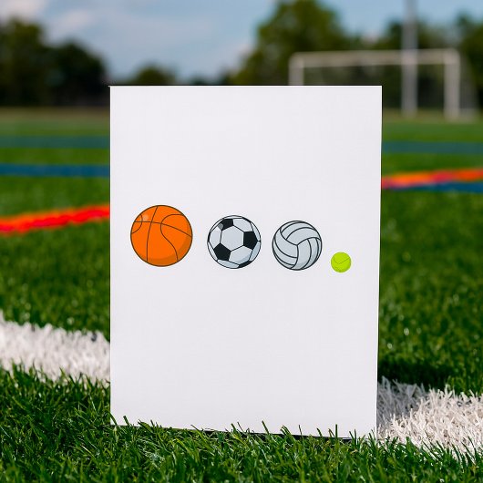 Invitation Ball Sports