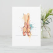 Invitation ballerina (Debout devant)
