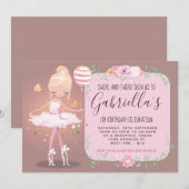Invitation Ballerina (Devant / Derrière)