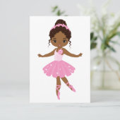 Invitation Ballerina (Debout devant)