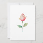 Invitation Ballerina 3e fille anniversaire (Dos)