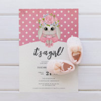 Ballerina Ballerina Bunny Baby Girl Baby shower