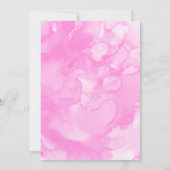 Invitation Ballerina Ballet fête d'anniversaire (Dos)