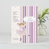 Invitation Ballerina Cute (Debout devant)