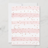 Invitation Ballerina Delicate et Baby shower Unicorn (Dos)