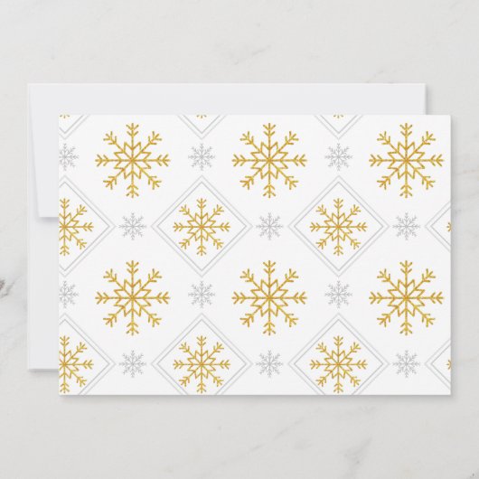 Invitation Ballerina Nutcracker Noël Anniversaire Photo (Dos)