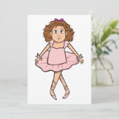 Invitation Ballerine (Debout devant)