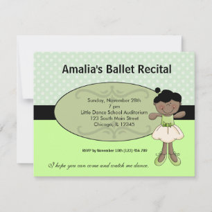 Invitation Ballerine