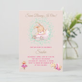 Invitation Ballet Animaux Fête d'anniversaire (Debout devant)