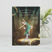 Invitation Ballet Couple Dance Considérant (Debout devant)