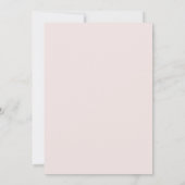 Invitation Ballet Cute Girls' Pastel Ballerina Anniversaire (Dos)