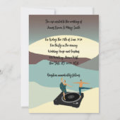 Invitation Ballet de Grâce Éternelle d'Amour et Noces au Clai (Dos)