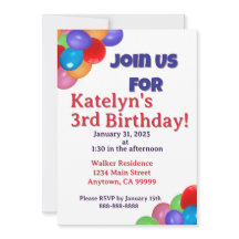 Invitation Ballons